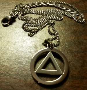 AA Necklace | AA Symbol Necklace | AA Symbol