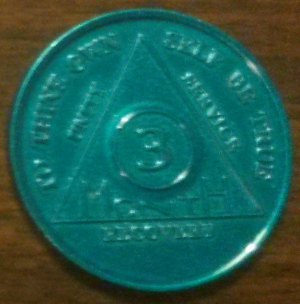 3 Month Aluminum AA Chip