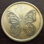 Al-Anon Butterfly Medallions Engraved - Al Anon Recovery Medallion